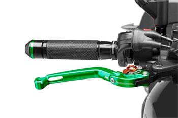 Páčka brzdy bez adaptéra skladacie green/orange