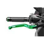 Páčka brzdy bez adaptéra skladacie green/silver