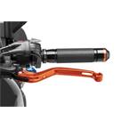 Páčka spojky bez adaptéra dlhé oranžová/modrá