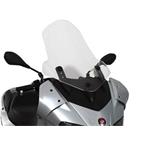 Plexi Givi D351 ST cire Gilera Nexus 125-250-300-500 vxs=650x500 mm, vyssi o 240 mm nez orig.