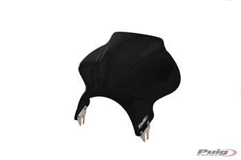 Plexi na motorku COCKPIT tmavá dymová