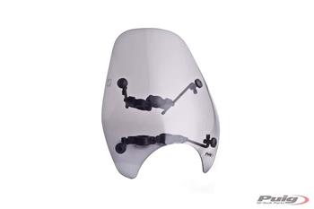 Plexi na motorku CUSTOM I smoke