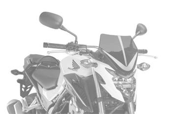 Plexi na motorku NEW. GEN SPORT červené