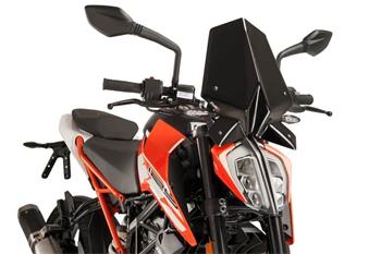Plexi na motorku NEW. GEN SPORT čierna