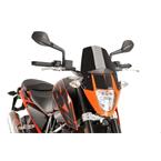 Plexi na motorku NEW. GEN SPORT čierna