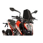 Plexi na motorku NEW. GEN SPORT čierna