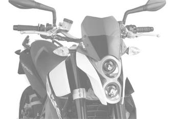 Plexi na motorku NEW. GEN SPORT oranžová