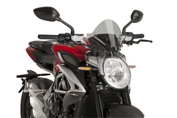 Plexi na motorku NEW. GEN SPORT smoke