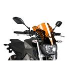 Plexi na motorku RAFALE oranžová