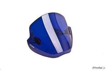 Plexi na motorku STREAM modrá