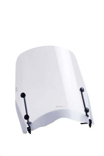 Plexi na motorku T.S. priehľadné