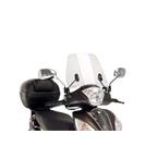 Plexi na motorku TRAFIC priehľadné