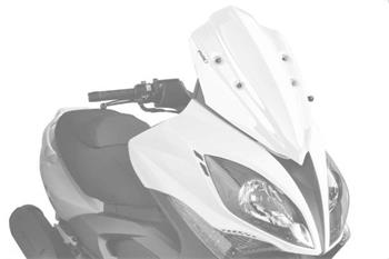 Plexi na motorku V-TECH LINE SPORT smoke
