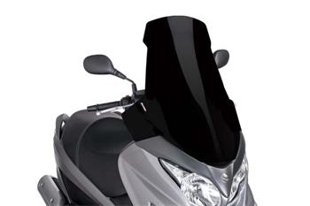 Plexi na motorku V-TECH LINE TOURING čierna