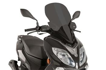 Plexi na motorku V-TECH LINE TOURING tmavá dymová