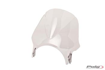 Plexi na motorku WINDY priehľadné