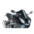Plexi štít RACING carbon look