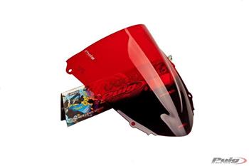 Plexi štít RACING červené