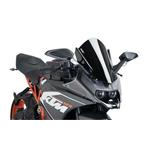 Plexi štít RACING čierna