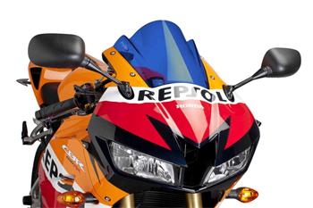 Plexi štít RACING modrá