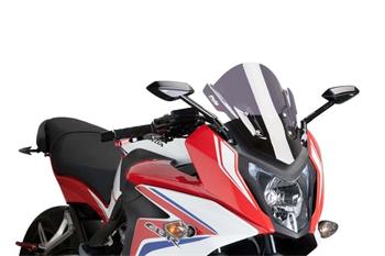 Plexi štít RACING tmavá dymová