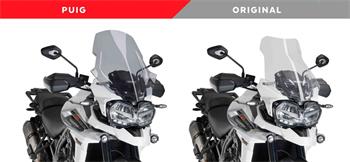 Plexi štít TOURING smoke