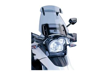 Plexi štít TOURING WITH VISOR smoke