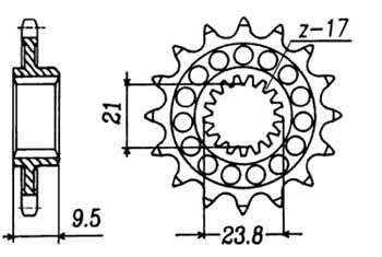 Predné kolečko JT MOTO
