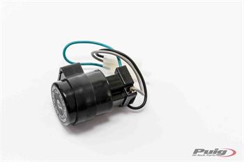 Prerušovač smeroviek čierna 2 pins