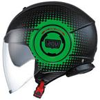 prilba Fluid AGV multi pix black/green 