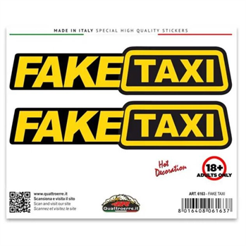 QUATTROERRE NÁLEPKA FAKE TAXI