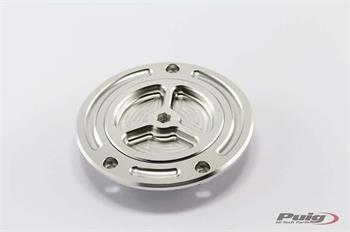 Race fuel cap anodized