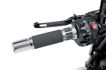 rukoväte RACING strieborná 123mm