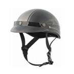Rusty Pistons F03 Skull shine matt black braincap