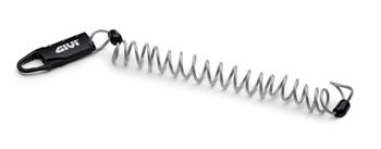 S 221 lanko se zámkem na číselný kód, pro zamčení zipů a textilních zavazadel k motorce