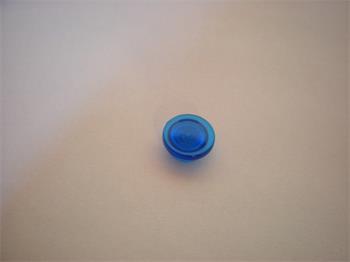 Sklíčko kontrolky modré,originál - Jawa 634-640