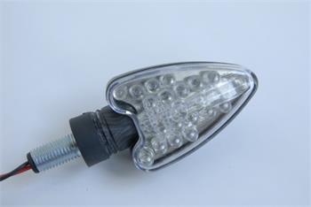 Smerovka carbon (matný efekt)-LED