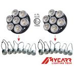 Svetlo pre denné svietenie,12V, 7LED