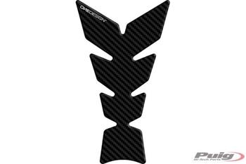 Tank pad SOFT carbon look