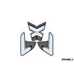 Tank pad SPECIFIC carbon look with side part