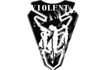 Tank pad VIOLET čierna