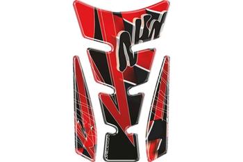 Tank pad WINGS červené with side part