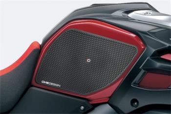 Tank side protectors ANTI-SLIP čierna