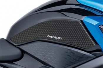 Tank side protectors ANTI-SLIP čierna