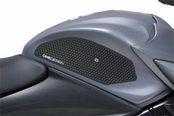 Tank side protectors ANTI-SLIP čierna