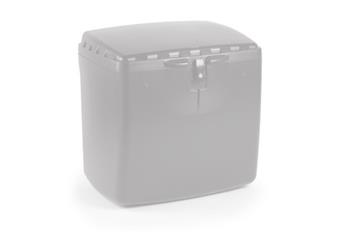 Top box MEGA BOX biela 100l, lock without key
