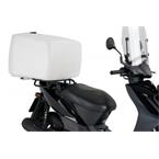 Top box MEGA BOX biela 100l, with lock