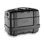 TRK 46B kufr GIVI Trekker černý s černým hliníkovým víkem (Monokey), objem 46 ltr.