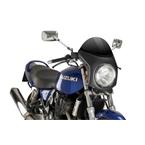 UNI plexi na motorku SEMI-FAIRING carbon look čierna