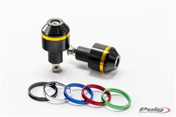 Univerzálne závažia riaditok SHORT WITH RING colour rings included pre riadidlá PUIG